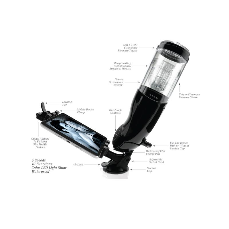 Pipedream Extreme Toyz Masturbador Mega-Bator - Imagen 8