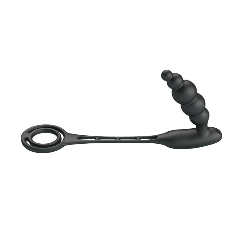 Plug Anal con Anillo para el Pene con Vibración - Imagen 6
