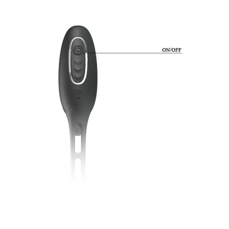 Plug Anal con Anillo para el Pene con Vibración - Imagen 8
