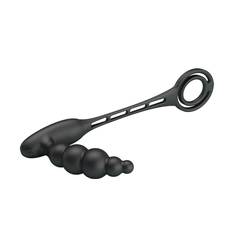 Plug Anal con Anillo para el Pene con Vibración - Imagen 11