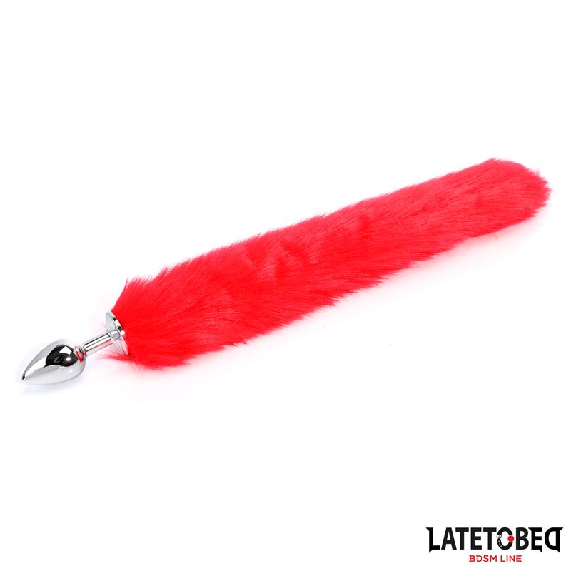 Plug Anal con Cola Rojo 40 cm - Imagen 12