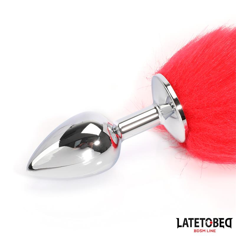 Plug Anal con Cola Rojo 40 cm - Imagen 6