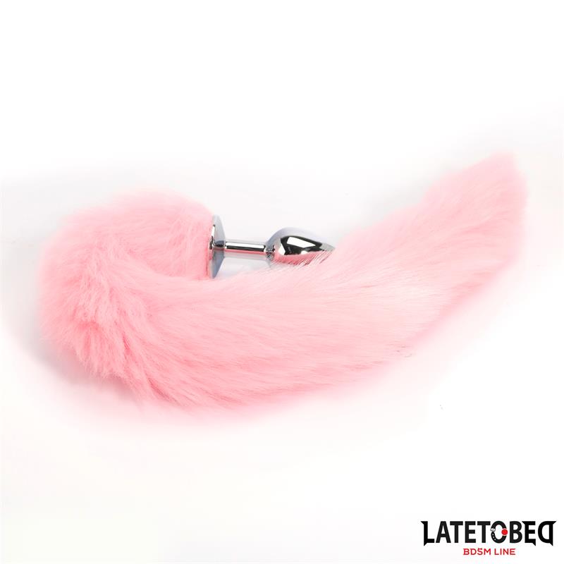 Plug Anal con Cola Rosa 40 cm - Imagen 6