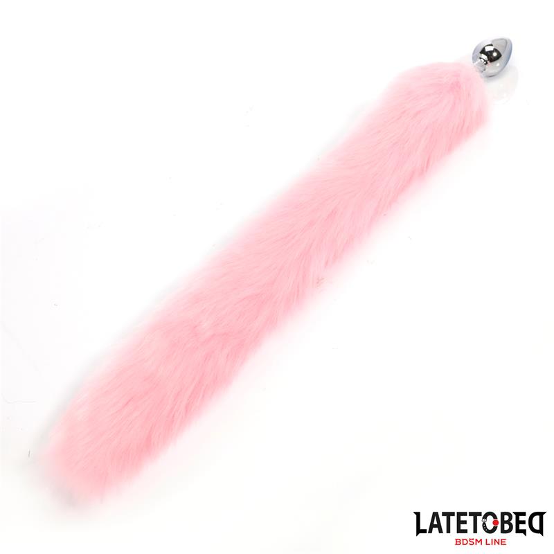 Plug Anal con Cola Rosa 40 cm - Imagen 8