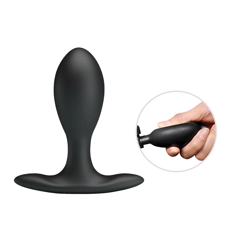 Plug Anal con Inflado y Bola Interna - Imagen 7
