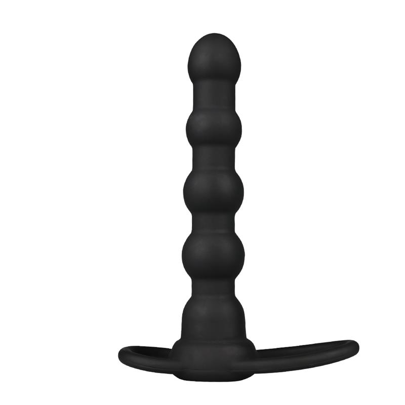 Plug Anal Double Prober con Vibración Negro - Imagen 4