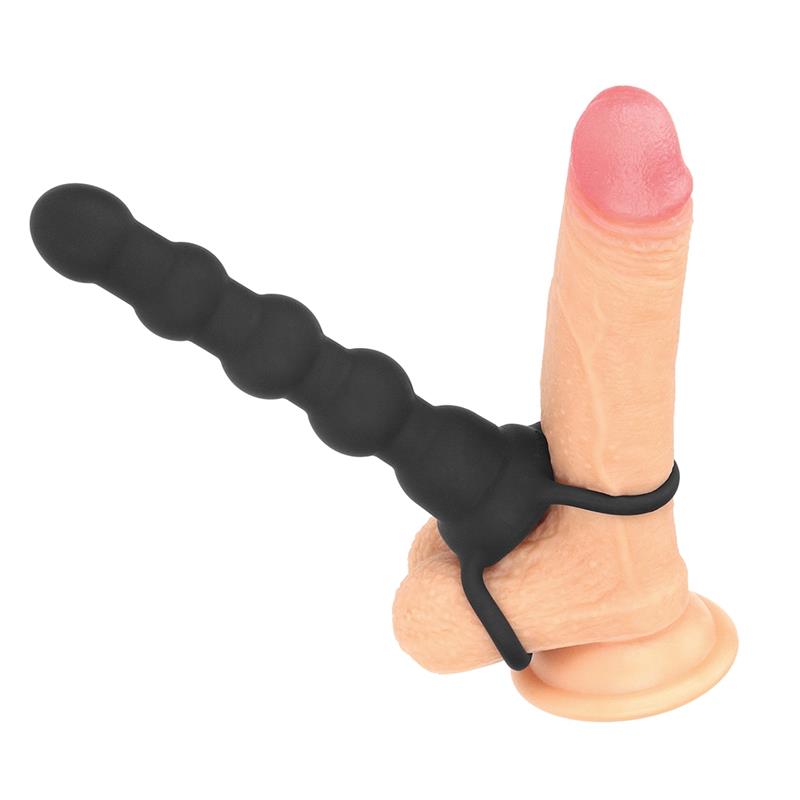 Plug Anal Double Prober con Vibración Negro - Imagen 8