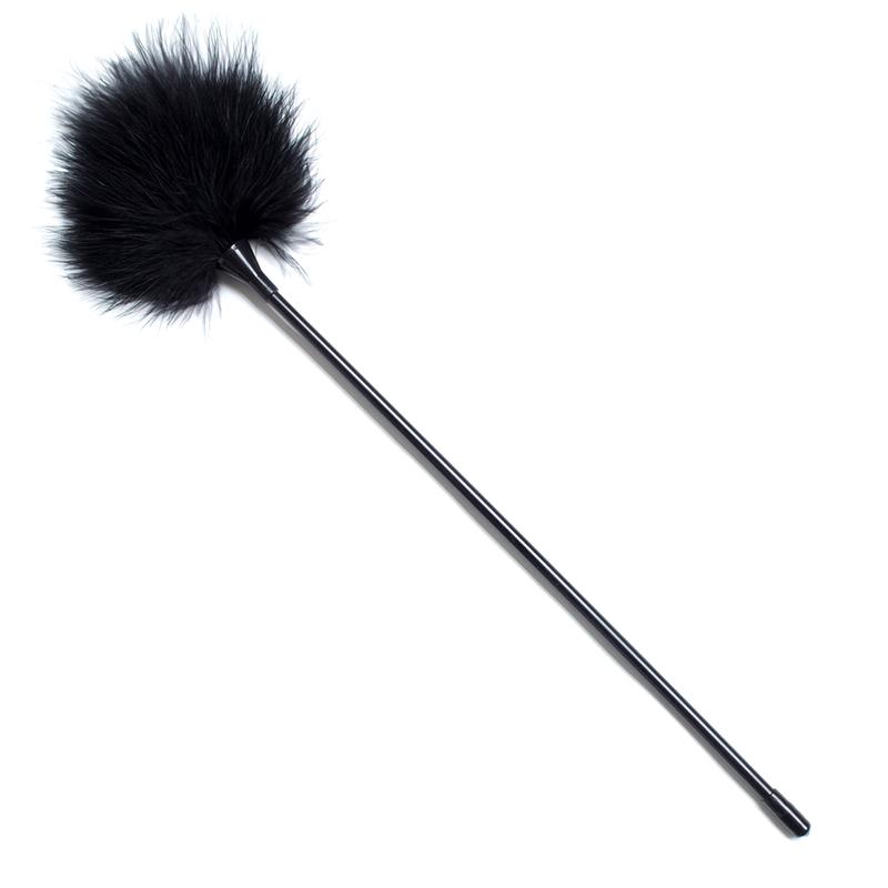 Plumas Estimuladoras 40 cm Negro - Imagen 4