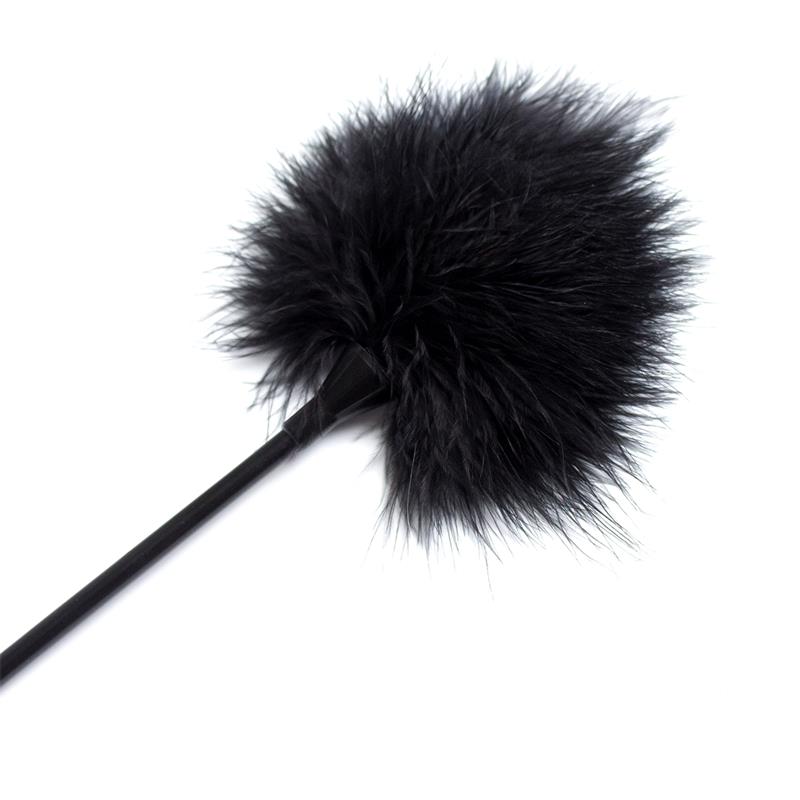 Plumas Estimuladoras 40 cm Negro - Imagen 5