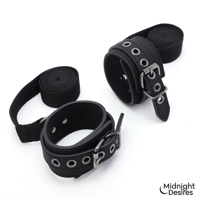 Set Bondage con Esposas, Antifaz y Pluma Estimuladora - Imagen 7