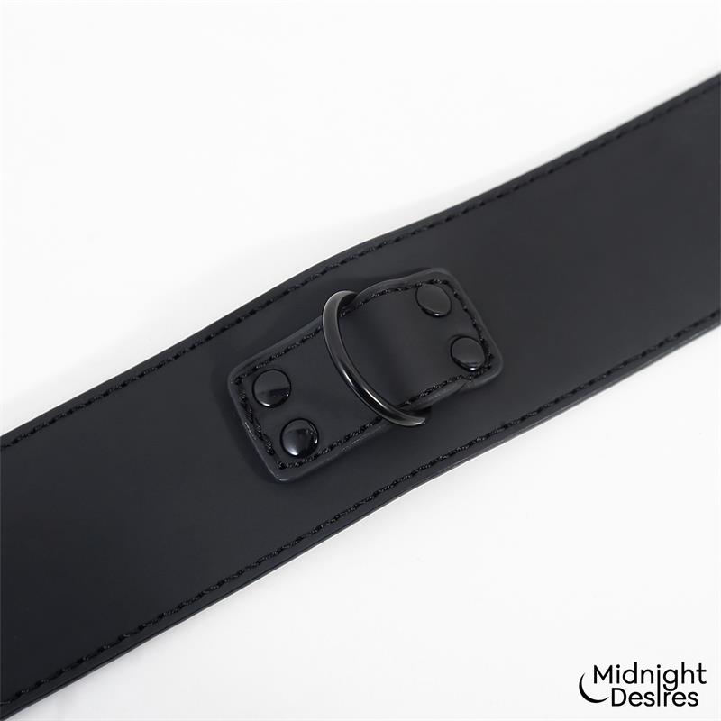 Set de Restricciones con Esposas y Collar con Correa - Imagen 12