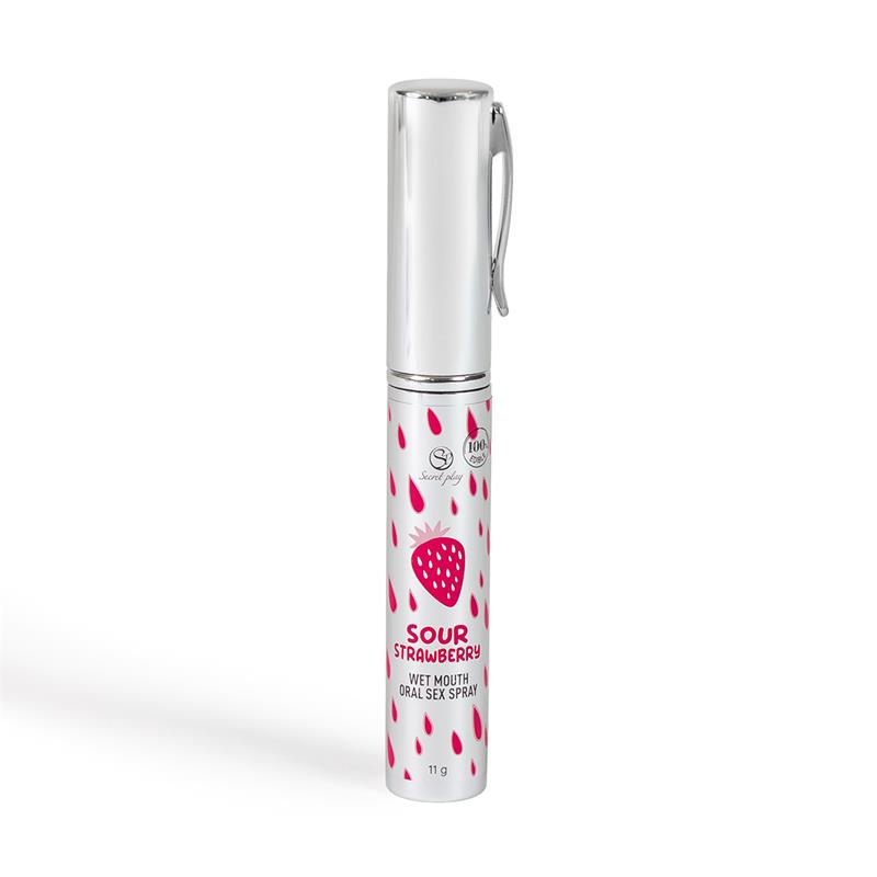 Spray Sexo Oral Wet Mouth Fresa Ácida 11 gr - Imagen 3