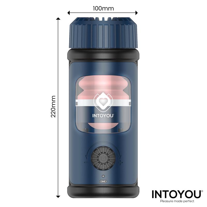 Tenkro Masturbador con Thrusting y Calor USB-C - Imagen 3