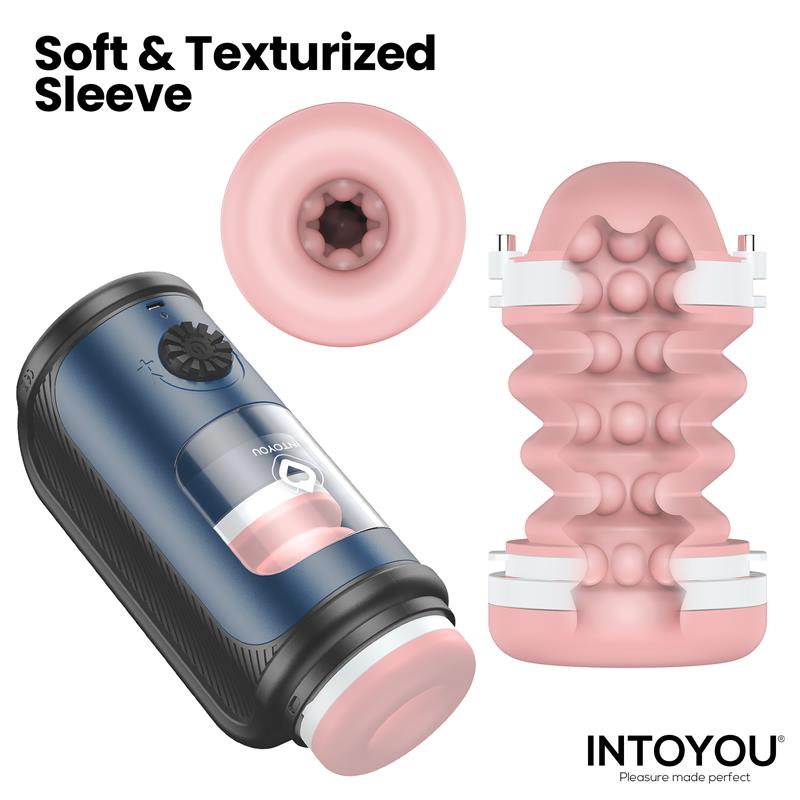 Tenkro Masturbador con Thrusting y Calor USB-C - Imagen 6