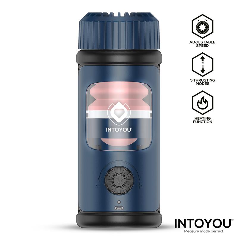 Tenkro Masturbador con Thrusting y Calor USB-C - Imagen 9