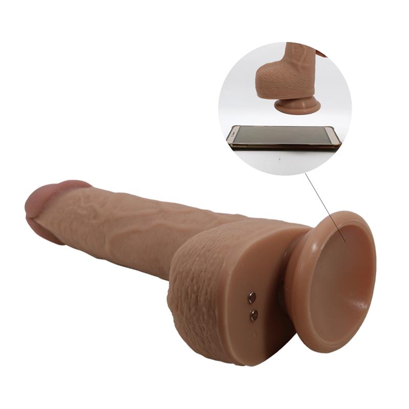 Tommy Dildo Realista con Vibración y Thrusting con Contorl Remoto - Imagen 4