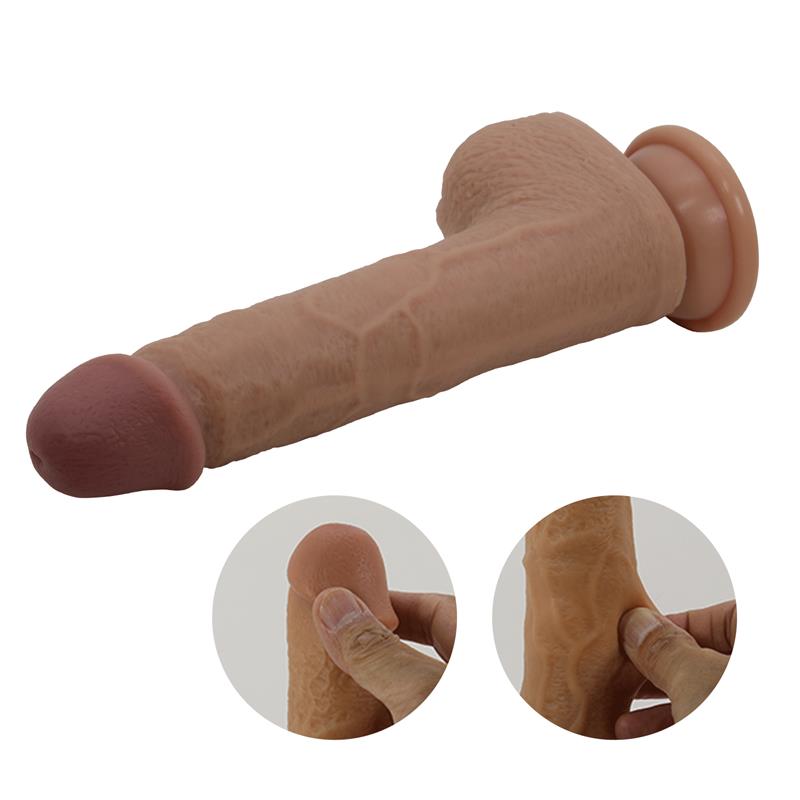 Tommy Dildo Realista con Vibración y Thrusting con Contorl Remoto - Imagen 9