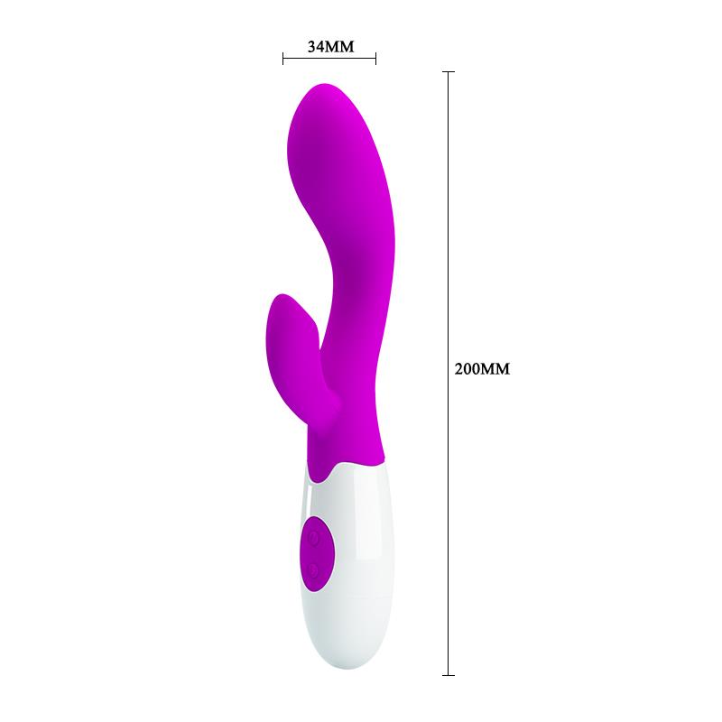 Vibrador Brighty Color Púrpura - Imagen 4
