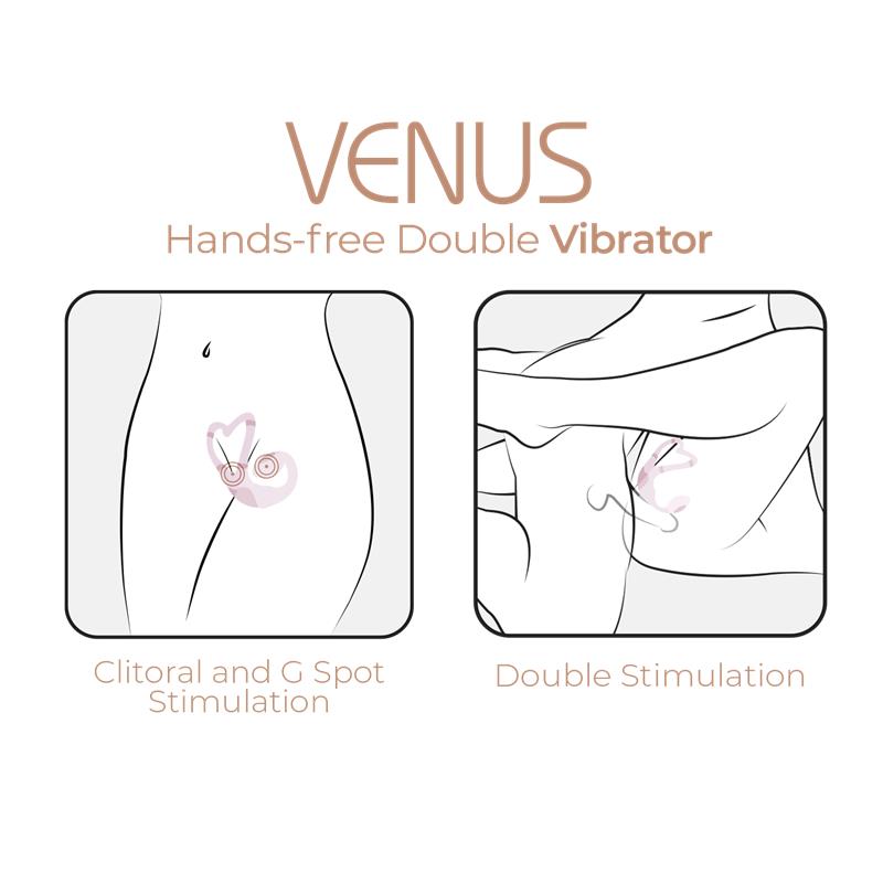 Vibrador Doble Venus con APP - Imagen 11