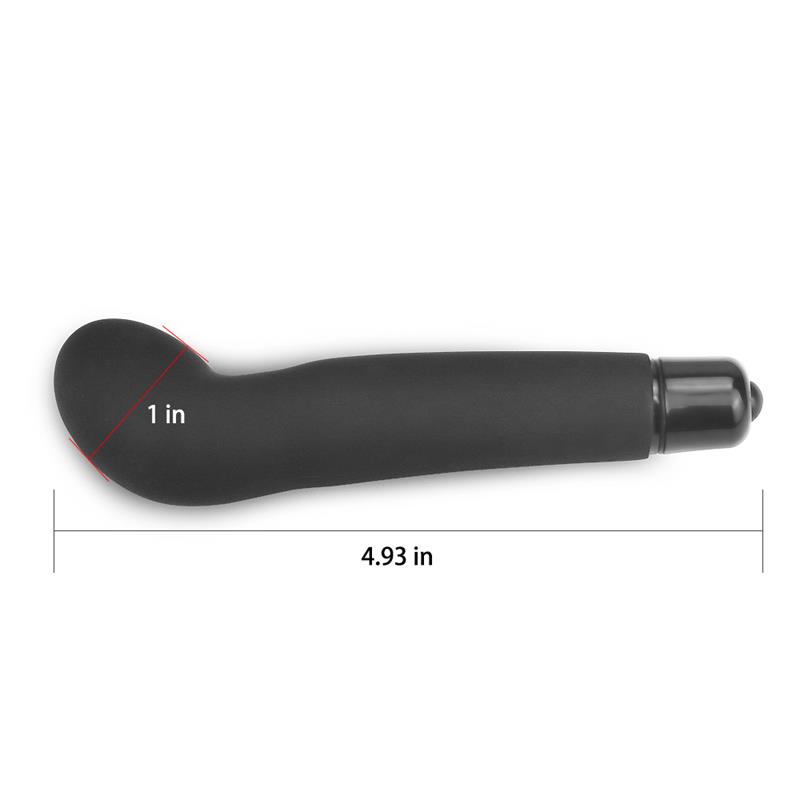 Vibrador iWhizz G Punto G Negro - Imagen 4