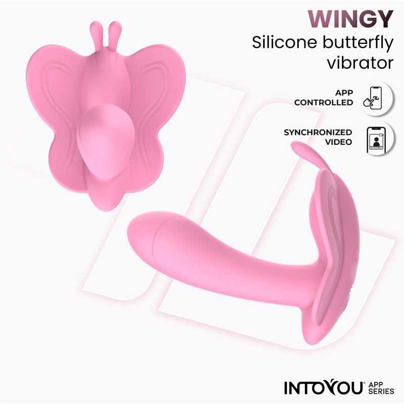 Wingy Estimulador Mariposa con APP Rosa - Imagen 7