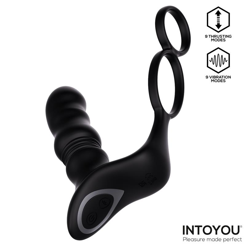 Womp Masajeador Prostático con Vibración, Thrusting y Control Remoto - Imagen 8