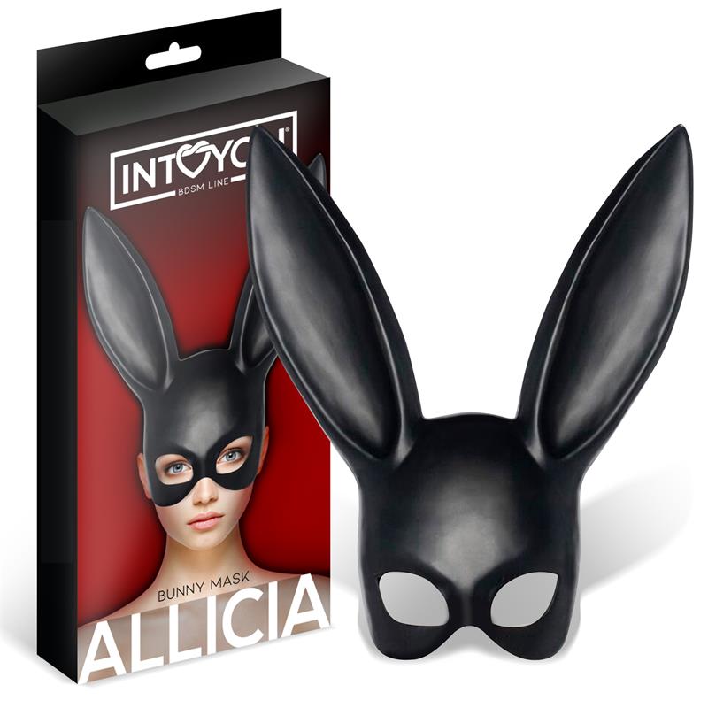Allicia Máscara de Conejito Negro - Imagen 2