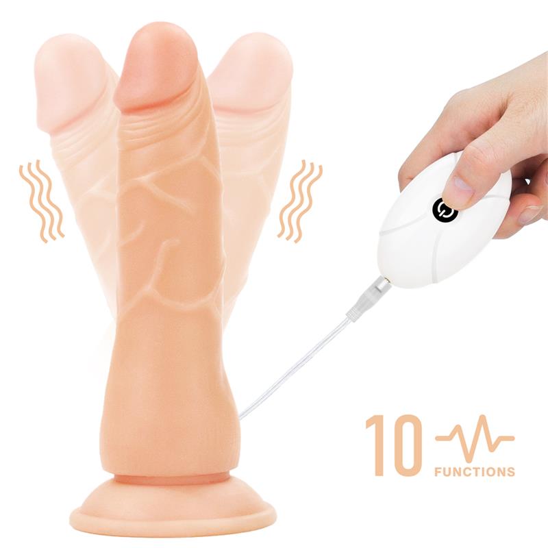 Arnés con Dildo con Vibración y Control Remoto 7.5 - Imagen 4