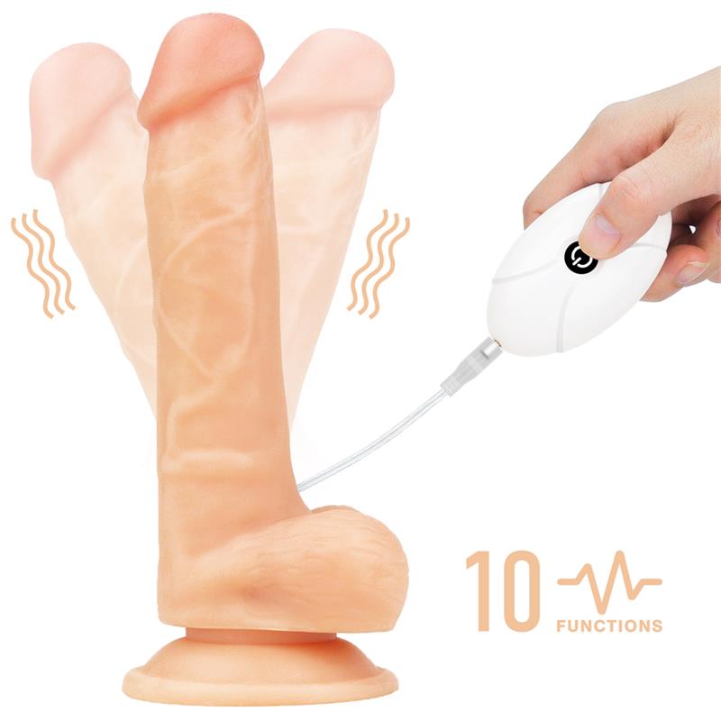 Arnés con Dildo con Vibración y Control Remoto 7.5 - Imagen 5