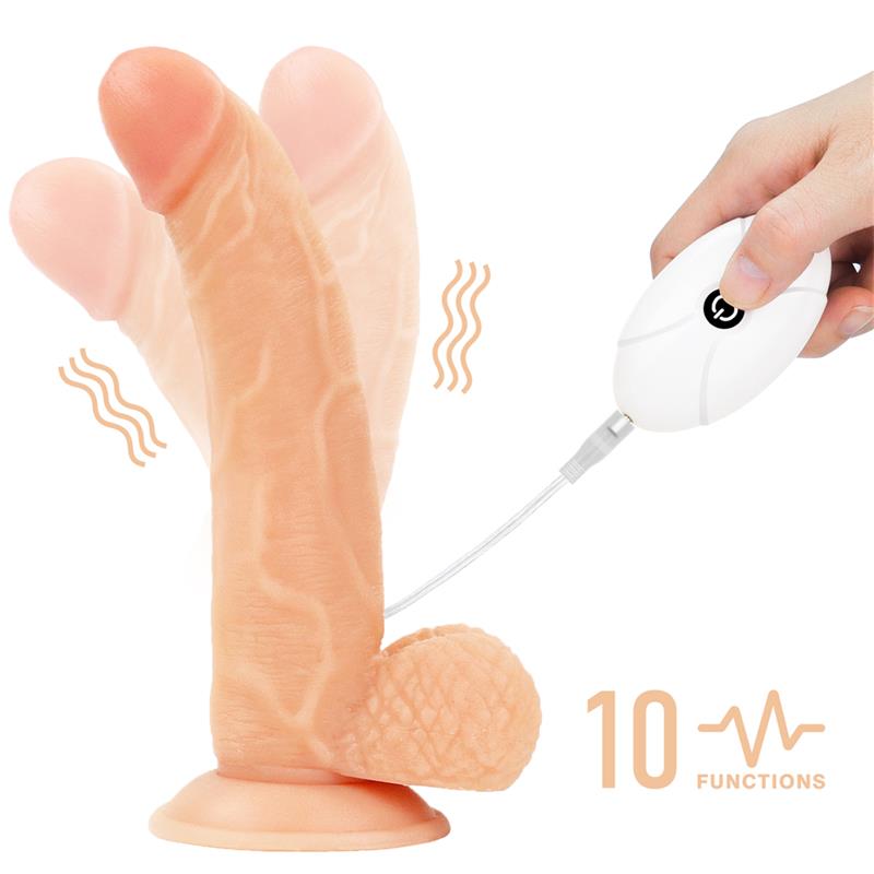 Arnés con Dildo con Vibración y Control Remoto 8.5 - Imagen 8