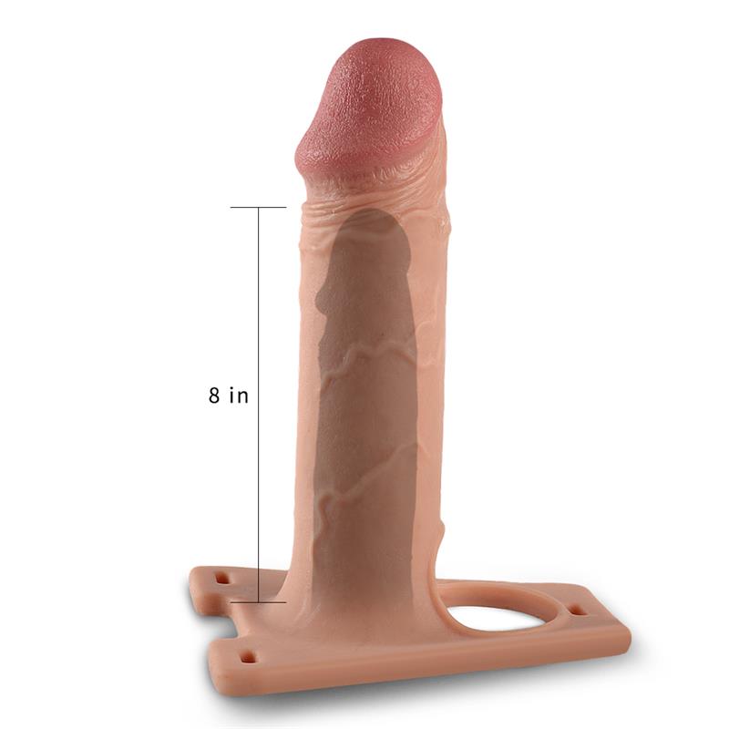 Arnés con Dildo Hueco Ajustable 8.5 - Imagen 5