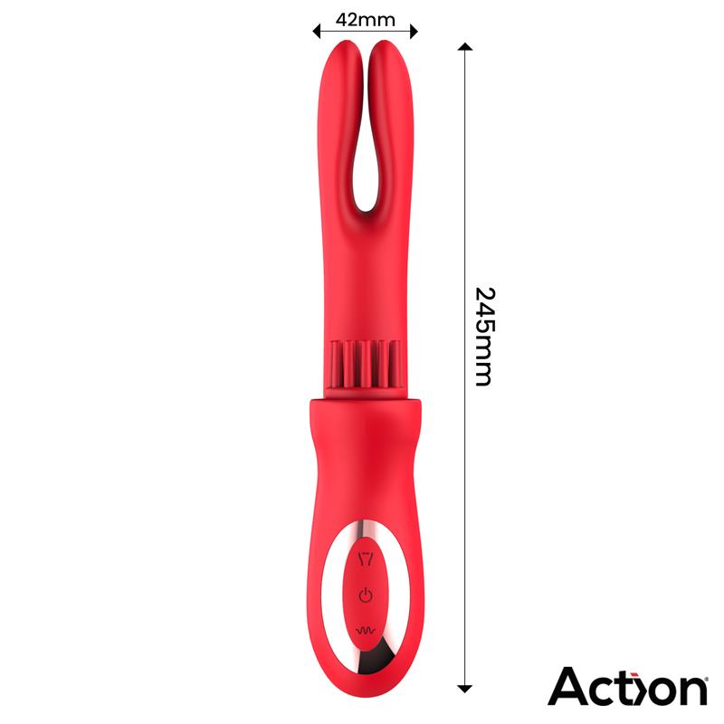 Bilma Vibrador con Movimientos Alternantes y Brushing 4 Motores - Imagen 5