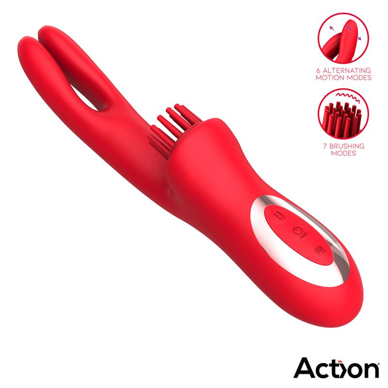 Bilma Vibrador con Movimientos Alternantes y Brushing 4 Motores - Imagen 10