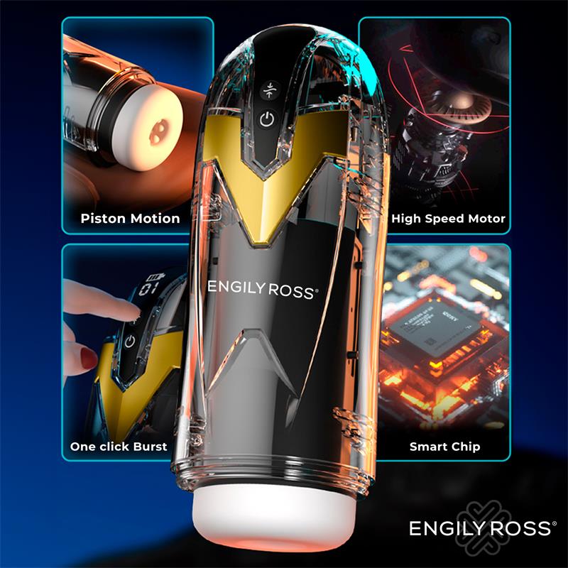 Bloster Masturbador Masculino Automático con Thrusting - Imagen 12