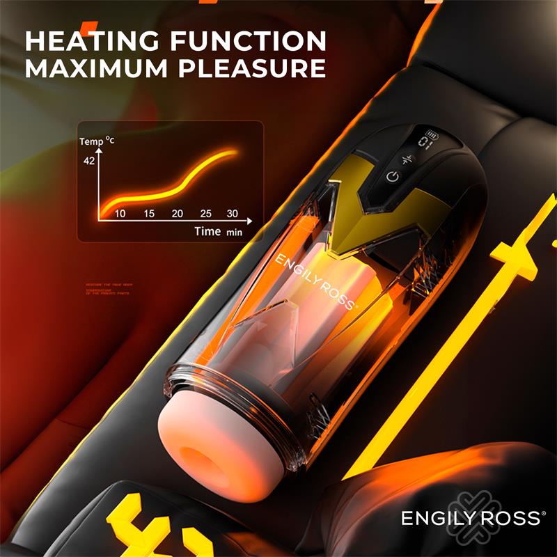 Bloster Masturbador Masculino Automático con Thrusting - Imagen 14