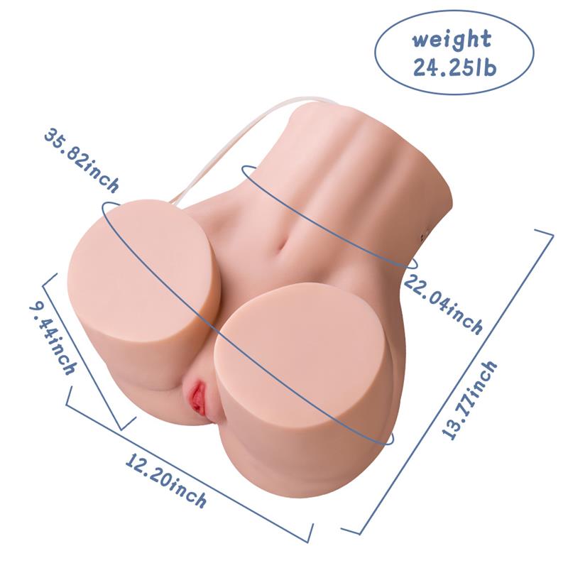 Bridget Torso con Vibración y Efecto Succión 11 kg - Imagen 12