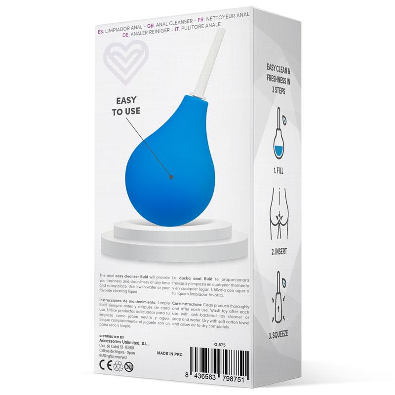 Buld Ducha Anal Azul - Imagen 5