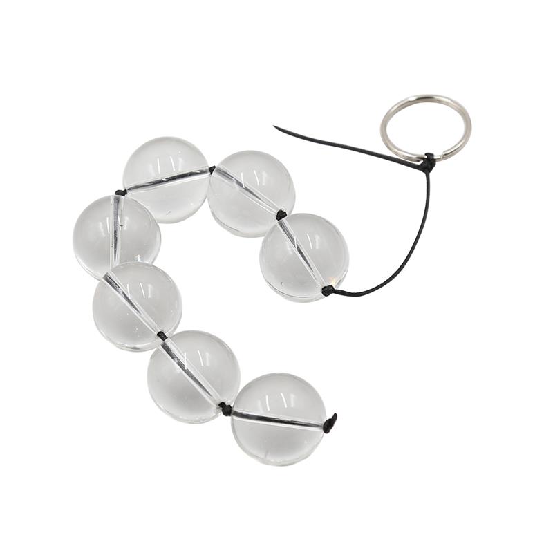 Cadena Anal con Bolas de Cristal 4 Tamaños - Imagen 4