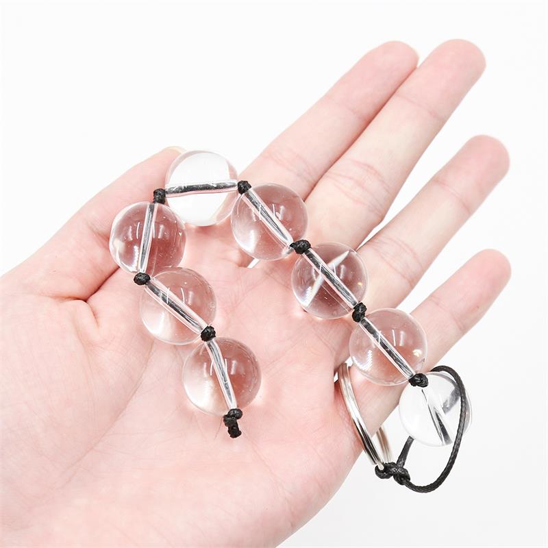 Cadena Anal con Bolas de Cristal 4 Tamaños - Imagen 6