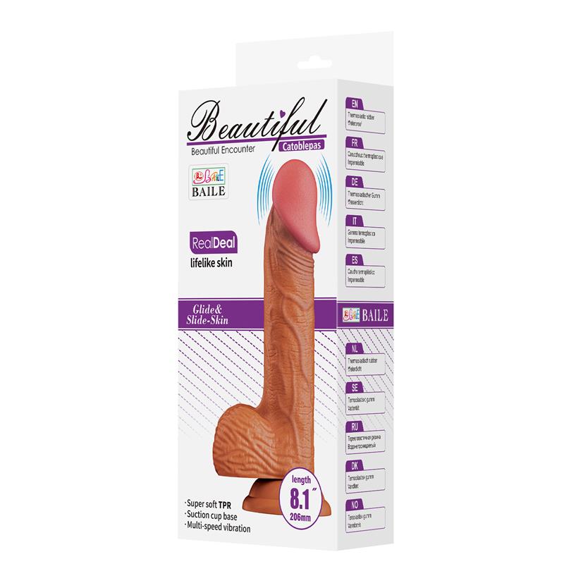Catoblepas Dildo con Vibración y Control Remoto 8.1 - Imagen 4