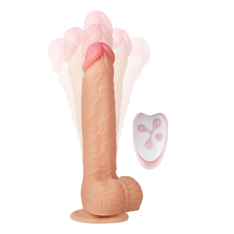 Cesur 3.0 Dildo Realista Vibración, Movimiento Ondulante, 360º y Telescópico Control Remoto USB - Imagen 8