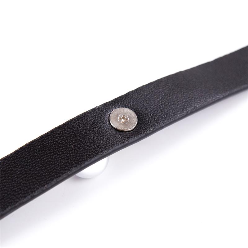 Collar con Cascabel Ajustable 43 cm Negro - Imagen 6