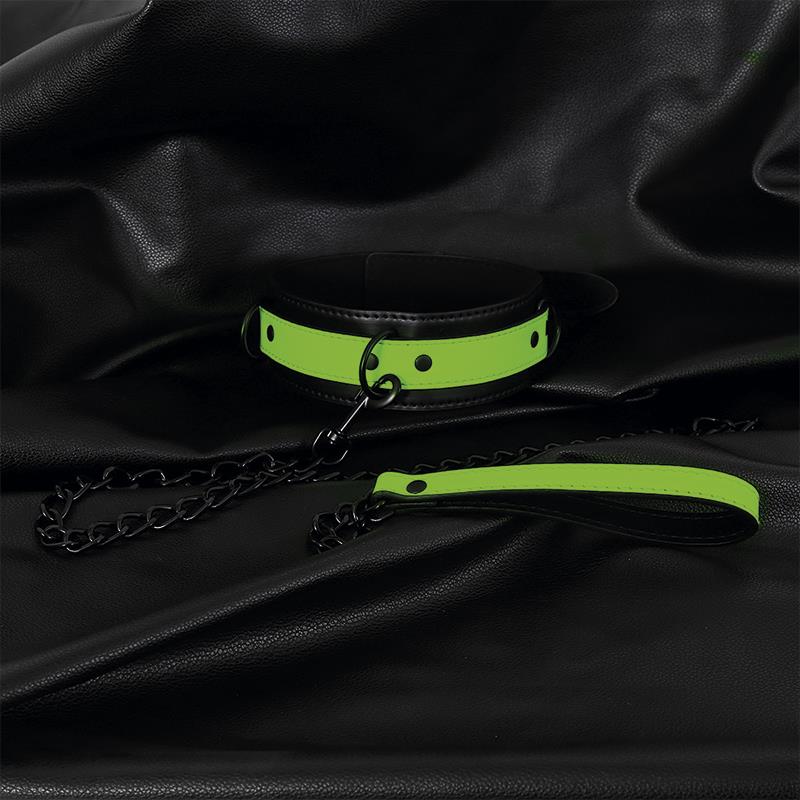 Collar con Correa que Brilla en la Oscuridad - Imagen 3