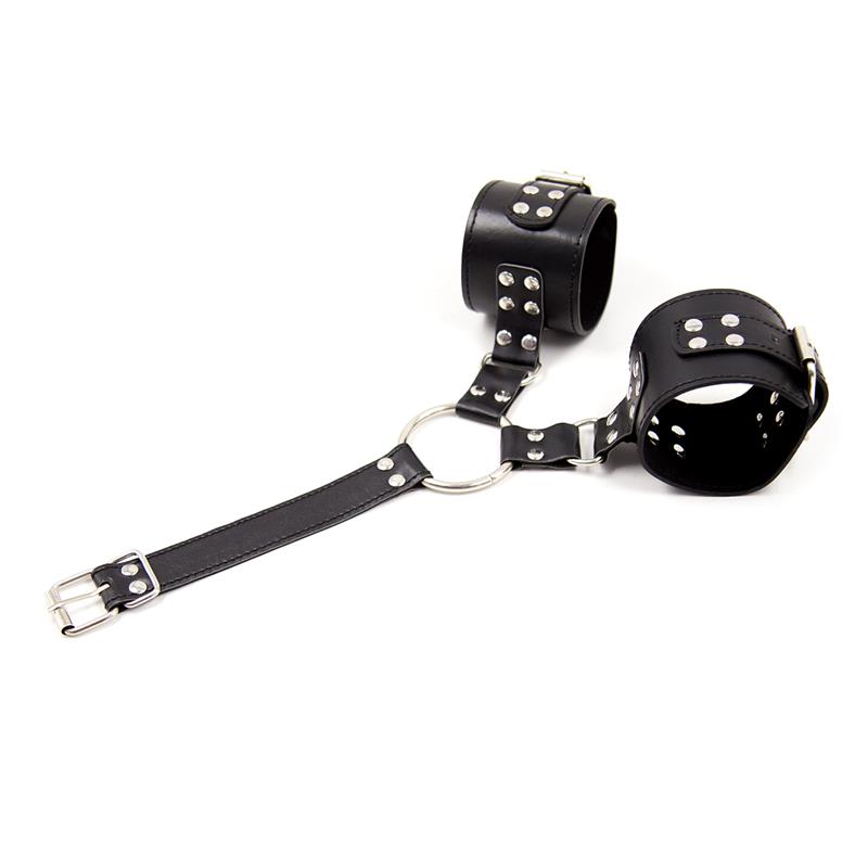 Collar con Restricciones Ajustable Negro - Imagen 5
