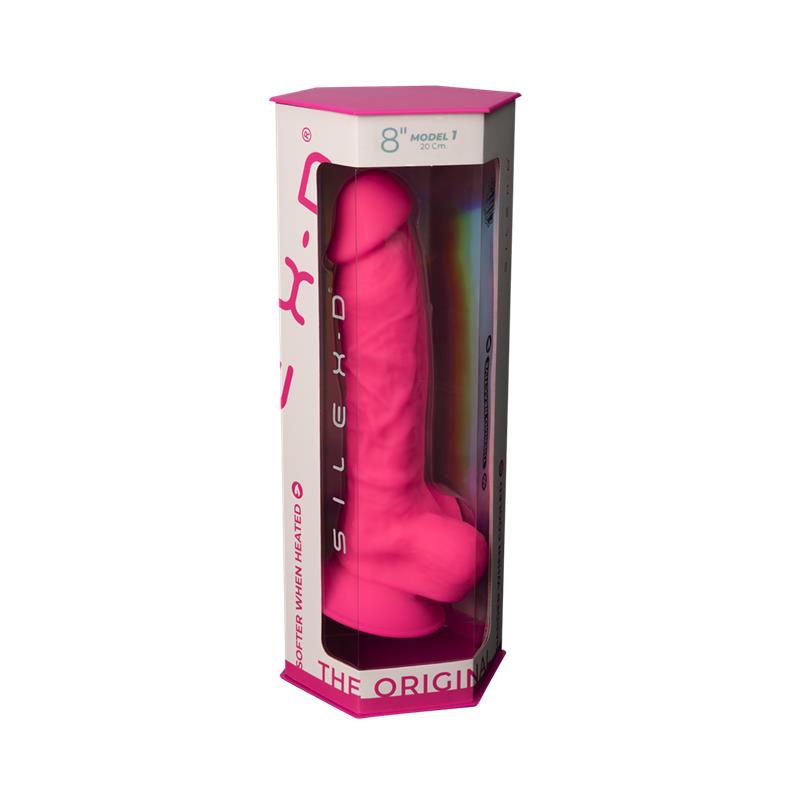 Dildo Dual Density Model 1 (8) Rosa - Imagen 4