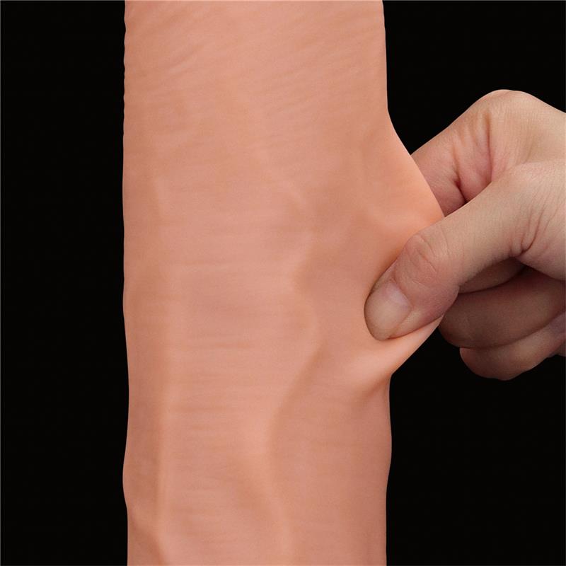 Dildo Dual Layer Piel Retractil 14 - Imagen 10