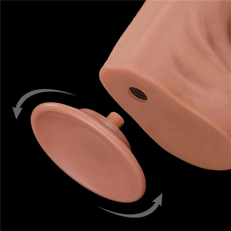Dildo Dual Layer Piel Retractil 14 - Imagen 11