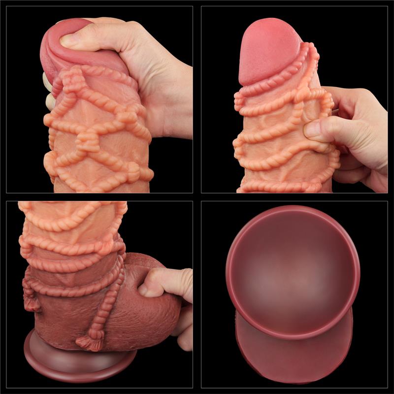 Dildo Dual Layer Tamaño King Nature 9.5 - Imagen 11