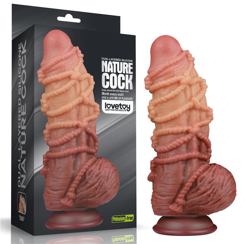 Dildo Dual Layer Tamaño King Nature 9.5 - Imagen 13