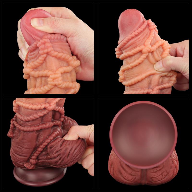 Dildo Dual Layer Tamaño King Nature 9.5 - Imagen 5
